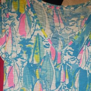 SOLD*********** Lilly Pulitzer blouse M